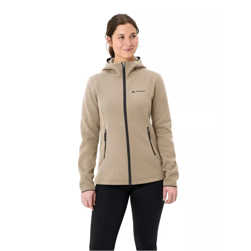Hoody de polar Vaude Idris para mulher Linen tamanho M