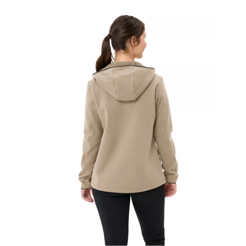 Hoody de polar Vaude Idris para mulher Linen tamanho M