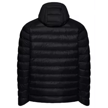 Casaco de penas com capuz Vaude Monviso - preto, tamanho L