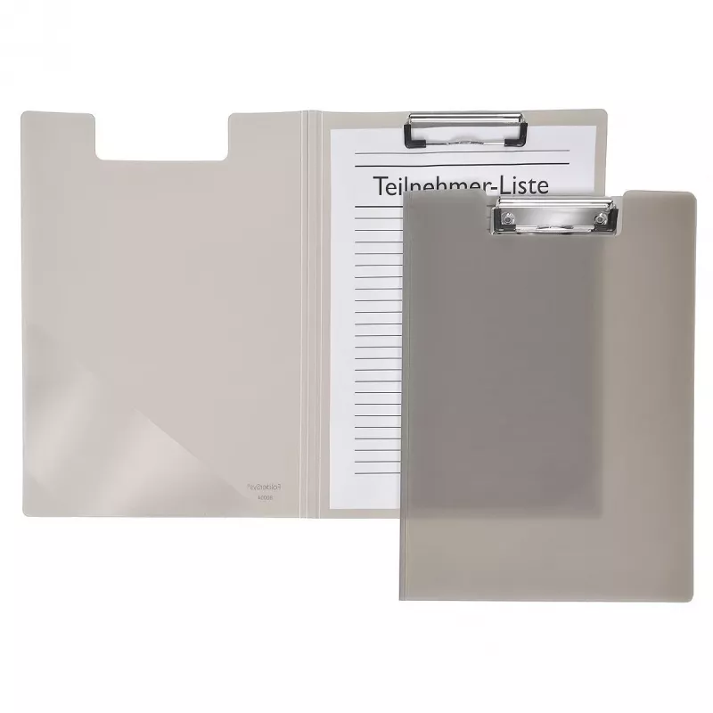 Foldersys pasta com prancheta transparente A4 PVC