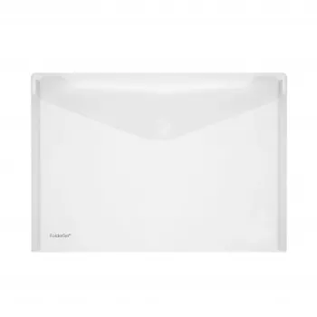 FolderSys capa para documentos 40101-04 DIN A4 horizontal transparente pack de 10