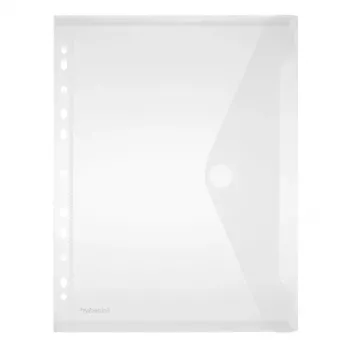 FolderSys capa perfurada 40106-04 DIN A4 transparente 10 unid./pack
