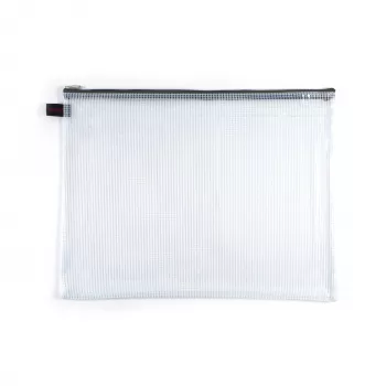FolderSys bolsa com fecho B4 PVC transparente 0,2 mm