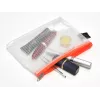 FolderSys bolsa com fecho A6 PVC transparente 0,2 mm