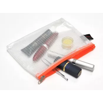 FolderSys bolsa com fecho A6 PVC transparente 0,2 mm