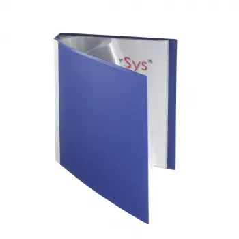FolderSys álbum de apresentação A4 40 capas azul