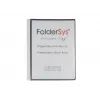 FolderSys álbum de apresentação A4 preto com 10 capas