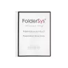 Foldersys álbum de apresentação A4 preto 40 capas