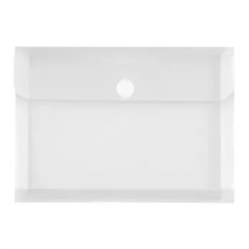 FolderSys pasta de documentos 40114-04 DIN A5 horizontal com fole transparente