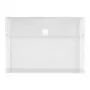 FolderSys pasta de documentos 40114-04 DIN A5 horizontal com fole transparente