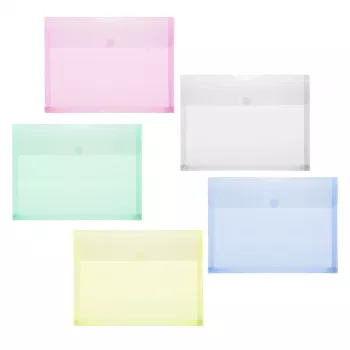FolderSys pasta de documentos 40105-94 DIN A4 cores sortidas 10 unid./pack