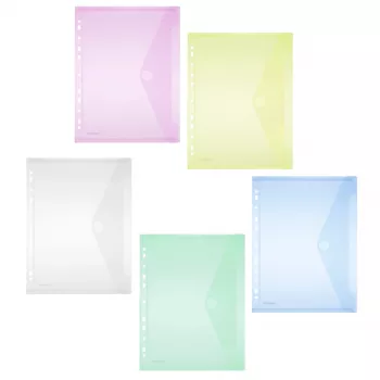 FolderSys bolsa para documentos 40106-94 DIN A4 sortidas 10 unidades/embalagem