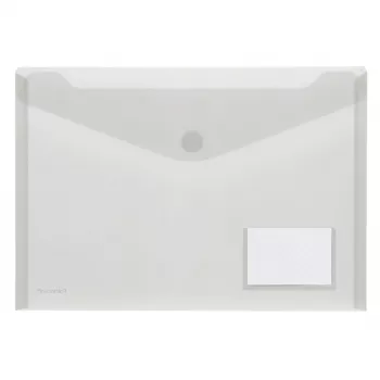 FolderSys 10 capas de documentos transparentes lisas A4