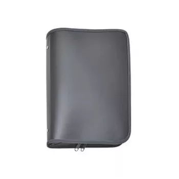 FolderSys bolsa de documentos com fecho A4 transparente