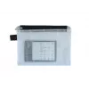 FolderSys A6 bolsa com fecho de correr transparente PVC