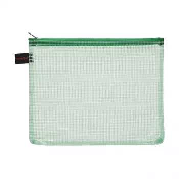 Foldersys 10 bolsas com fecho A5 transparentes PVC