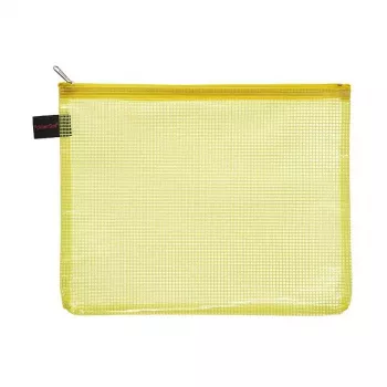 FolderSys 10 bolsas de documentos com fecho A5 transparentes
