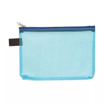 FolderSys 10 sacos com fecho A6 transparentes