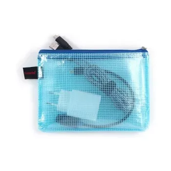 FolderSys 10 sacos com fecho A6 transparentes