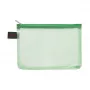 FolderSys 10 bolsas com fecho A6 transparentes