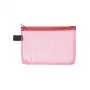 FolderSys A6 sacos com fecho, vermelho, 10 un.