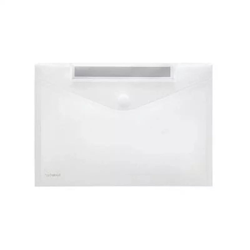 FolderSys bolsa de índice 40161-04 DIN A4 horizontal transparente 10 unid./pack