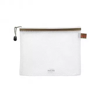 FolderSys bolsa com fecho A5 transparente