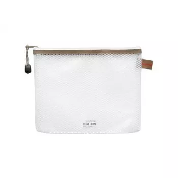 FolderSys bolsa com fecho B6 transparente