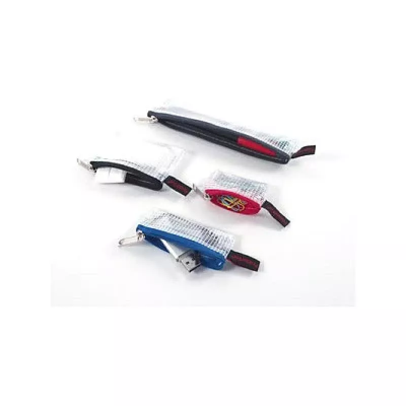 FolderSys conjunto de 4 bolsas com fecho de correr 1x 170x40 mm cinzento 3x 80x55 mm preto/cinzento