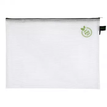 Foldersys saco com fecho de correr B4 transparente