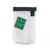 FolderSys SnapBag DIN A6 pasta de documentos transparente sem PVC com costura preta