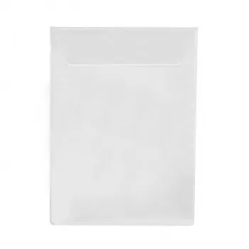 Foldersys 10 sacos autoadesivos lisos transparente