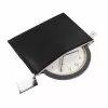 FolderSys saco com fecho de correr A4 preto opaco não tecido PP 270 x 350 mm