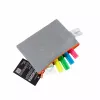 FolderSys bolsa com fecho de correr A6 cinzenta opaca PP não tecido 125 x 180 mm