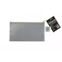 FolderSys bolsa com fecho de correr DL cinzenta opaca PP não tecido 120 x 220 mm