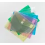 FolderSys 10 capas de documentos DIN A5, cores sortidas, granulado, 0,20 mm