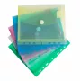 FolderSys 10 bolsas para documentos DIN A5 cores sortidas granuladas 0,20 mm