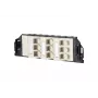 METZ CONNECT Módulo Keystone RJ45 Cat.6A blindado preto pack de 1