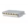 METZ CONNECT BTR E-DAT C6 6x8 AP Distribuidor Patch Panel - CAT 6 - STP - cinzento - 1U - 19 polegadas