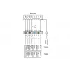 METZ CONNECT BTR E-DAT C6 6x8 AP Distribuidor Patch Panel - CAT 6 - STP - cinzento - 1U - 19 polegadas