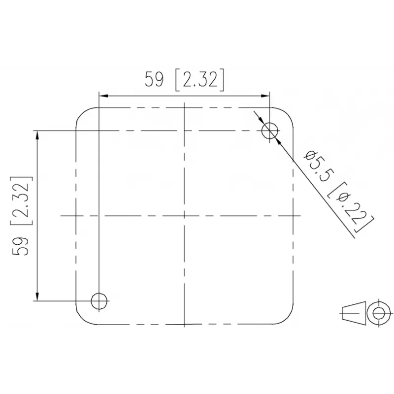 METZ CONNECT E-DAT Caixa modular com 12 portas, cinzento claro (RAL 7035), IP20, vazia