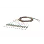 METZ CONNECT 150M1AO0020E Cabo de patch de fibra ótica OM3 ST/PC 2 m Multi