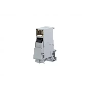 METZ CONNECT Módulo Keystone RJ45 Cat6A blindado cinzento 1401806113KE