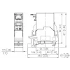 METZ CONNECT Módulo Keystone RJ45 Cat6A blindado cinzento 1401806113KE
