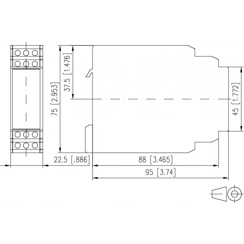 METZ CONNECT TMR-E12 com memória de erros com memória de erros 1103160522 (1103160522)