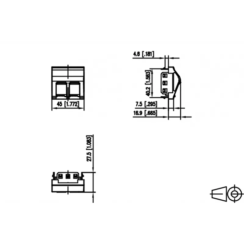 METZ CONNECT módulo keystone RJ45 Cat.6A blindado branco 45x45mm sem ferramentas