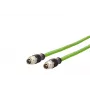 METZ CONNECT cabo patch Industrial Ethernet M12, Cat.6A, 10m, verde