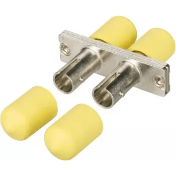 METZ CONNECT 150900D1-I adaptador de fibra ótica ST, metal não revestido, multimodo/monomodo