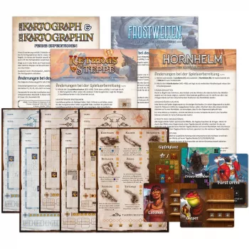 Pegasus Spiele O Cartógrafo & A Cartógrafa: Expedições Distantes expansão