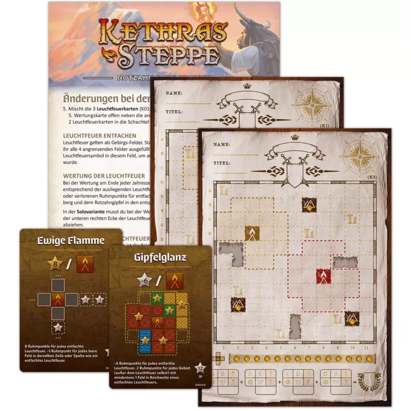 Pegasus Spiele O Cartógrafo & A Cartógrafa: Expedições Distantes expansão